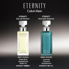 CALVIN KLEIN Eternity - Eau de Parfum for Women - Floral Fragrance with Notes of Bergamot, White Rose and Sandalwood - High Longevity