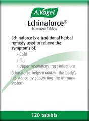 A.Vogel Echinaforce Echinacea Tablets relieves Cold & flu Symptoms by strengthening the Immune System, 120 Tablets
