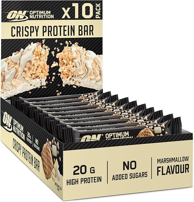 Optimum Nutrition-ON CRISPY BAR MARSHMALLOW 65G REDESIGN