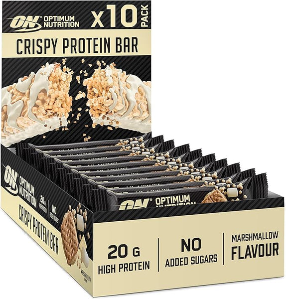 Optimum Nutrition-ON CRISPY BAR MARSHMALLOW 65G REDESIGN