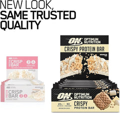 Optimum Nutrition-ON CRISPY BAR MARSHMALLOW 65G REDESIGN
