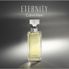 CALVIN KLEIN Eternity - Eau de Parfum for Women - Floral Fragrance with Notes of Bergamot, White Rose and Sandalwood - High Longevity