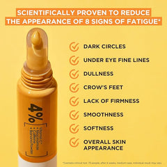Garnier Eye Cream, With 4% Vitamin C, Brightening Eye Treatment For Dark Circles, Prevents Under Eye Bags And Puffiness, Vitamin C*, 15ml
