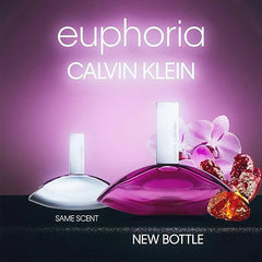 CALVIN KLEIN Euphoria - Eau de Parfum for Women - Chypre Fragrance with Notes of Pomegranate, Black Orchid, Lotus Blossom and Mahogany Wood - High Longevity
