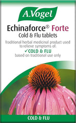 A.Vogel Echinaforce Forte Cold & Flu Tablets 1200mg | Use at First Signs of a Cold | High Strength Echinacea | 40 Tablets