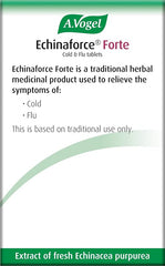 A.Vogel Echinaforce Forte Cold & Flu Tablets 1200mg | Use at First Signs of a Cold | High Strength Echinacea | 40 Tablets