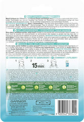 Garnier Cloth Mask, Face Mask for Oily Skin, Anti-Impurities, Formula with Tea Tree Oil and Salicylic Acid, Clear Active, 23 g