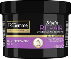 TRESemmé Biotin Repair Instant Recovery Mask with Biotin & Pro-bond Complex 440 ML