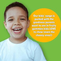 Chewy Vites Kids | Immune Support 60 Gummy Vitamins Real Fruit Juice | Vegan | 3 Year