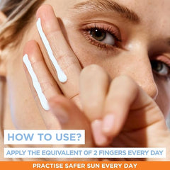 Garnier Ambre Solaire SPF 50+ Super UV Invisible Serum Moisturiser for Face, High Protection Against UVA & UVB, Sun Cream for all Skin Types, With Hyaluronic Acid, Vitamin E & Ceramides, Vegan, 30ml