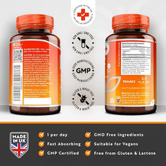 Nutravita Vitamin C and Zinc Tablets - High Strength Vitamin C 1000mg with Albion® Zinc 15mg for better Absorption - 7 Month Supply - Vit C Zinc Supplements for Normal Immune System - 210 Vegan Tabs