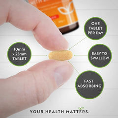 Nutravita Vitamin C and Zinc Tablets - High Strength Vitamin C 1000mg with Albion® Zinc 15mg for better Absorption - 7 Month Supply - Vit C Zinc Supplements for Normal Immune System - 210 Vegan Tabs