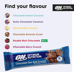 Optimum Nutrition Chocolate Sea Salt Crunch Protein Bar, 12 x 55 g