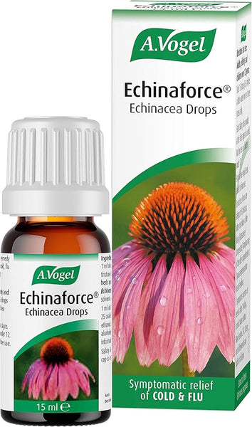 A.Vogel Echinaforce Echinacea Drops | Relieves Cold & Flu Symptoms by Supporting the Immune System