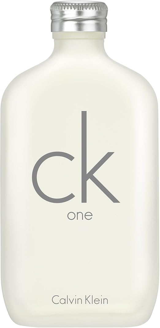 CALVIN KLEIN CK One - Unisex Eau de Toilette for All - Citrus & Aromatic Fragrance with Notes of Green Tea, Nutmeg and Musk - Medium Longevity