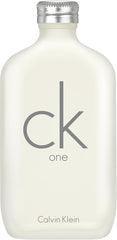 CALVIN KLEIN CK One - Unisex Eau de Toilette for All - Citrus & Aromatic Fragrance with Notes of Green Tea, Nutmeg and Musk - Medium Longevity