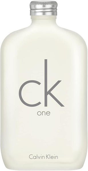 CALVIN KLEIN CK One - Unisex Eau de Toilette for All - Citrus & Aromatic Fragrance with Notes of Green Tea, Nutmeg and Musk - Medium Longevity