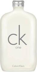 CALVIN KLEIN CK One - Unisex Eau de Toilette for All - Citrus & Aromatic Fragrance with Notes of Green Tea, Nutmeg and Musk - Medium Longevity