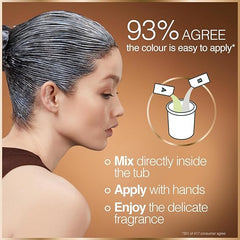 Garnier Good Permanent Hair Dye Premium Starter Kit, 2.0 Truffle Soft Black, Up To 100% Grey Coverage, 8 Weeks Long-Lasting Colour, Non-Drip Application