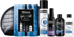 TRESemmé Perfect Hair On-The-Go including Freeze Hold Hairspray with a small faux croc black wash bag Festive Gift Set for Women 4 piece