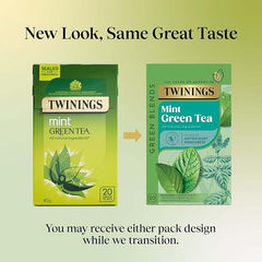 Twinings Mint Green Tea 20 Tea Bags
