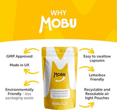 Mobu-Creatine Monohydrate Capsules 750mg (3000mg Per Serving) - 120 Capsules - Boost Muscle Mass, Bulk & Strength - Supports Increased Energy & Performance - Pre Workout Supplement for Men & Women