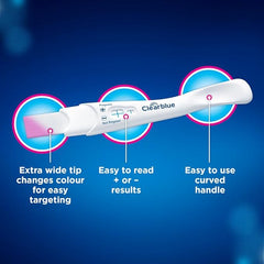 Clearblue Pregnancy Test, Rapid Detection, Result As Fast As 1 Minute, 1 Test, Easy At Home Pregnancy Test, Packaging May Vary