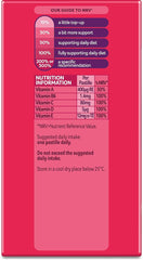 Bassetts Vitamins 3-6 Years Strawberry Flavour Multivitamins 60 Gummies