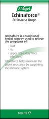 A.Vogel Echinaforce Echinacea Drops | Relieves Cold & Flu Symptoms by Supporting The Immune System (100 ml)