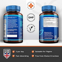 Nutravita MSM 2200mg Tablets – 365 Vegan Tablets – Methylsulfonylmethane with 80mg Vitamin C – 6 Month Supply