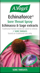 A.Vogel Echinaforce Sore Throat Relief Spray | Use at First Signs of a Cold | Fresh Echinacea & Sage | 136 Sprays