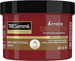 TRESemmé Keratin Smooth Deep Smoothing Mask rinse-out hair treatment with hydrolysed keratin for soft, shiny, frizz-free hair 440 ml