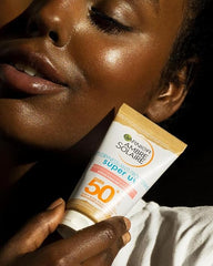 Garnier Ambre Solaire SPF 50+ Anti Dryness Sun Cream Moisturiser for Face, High Protection Against UVA & UVB, Non-Sticky Fast Absorption, For Daily Use, All Skin Tones, Super UV, 50 ml