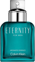 CALVIN KLEIN Eternity - Aromatic Essence for Men - Fougere Fragrance with Notes of Juniper Berries Extract, Coconut Accord and Cardamom - High Longevity - 50ml