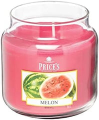 Price's - Melon Medium Jar Candle - Sweet, Delicious, Quality Fragrance - Long Lasting Scent - Up to 90 Hour Burn Time