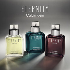 CALVIN KLEIN Eternity - Aromatic Essence for Men - Fougere Fragrance with Notes of Juniper Berries Extract, Coconut Accord and Cardamom - High Longevity - 50ml