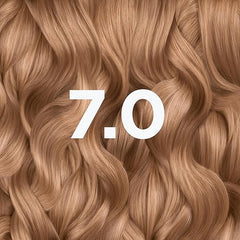 Garnier Good Permanent Hair Dye Replen Kit, 7.0 Almond Creme Dark Blonde, Up To 100% Grey Coverage, 8 Weeks Long-Lasting Colour, No-Drip Application
