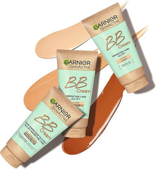 Garnier SkinActive Classic Perfecting All-in-1 BB Cream, Shade Classic Light, Tinted Moisturiser SPF 15, Brightens and Evens Skin, With Hyaluronic Acid Aloe & Mineral Pigments, 50 m
