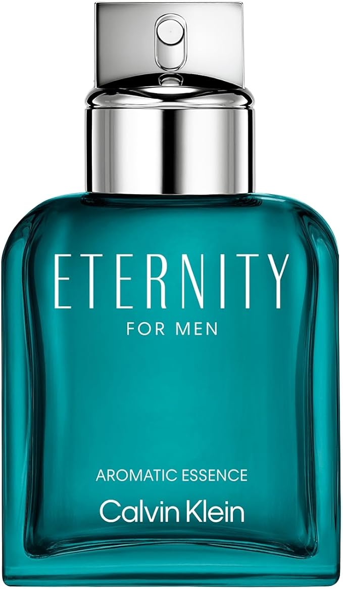 CALVIN KLEIN Eternity - Aromatic Essence for Men - Fougere Fragrance with Notes of Juniper Berries Extract, Coconut Accord and Cardamom - High Longevity - 100ml