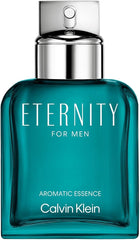 CALVIN KLEIN Eternity - Aromatic Essence for Men - Fougere Fragrance with Notes of Juniper Berries Extract, Coconut Accord and Cardamom - High Longevity - 100ml