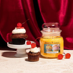 Price's - Vanilla Cupcake Medium Jar Candle - Sweet, Delicious, Quality Fragrance - Long Lasting Scent - Up to 90 Hour Burn Time