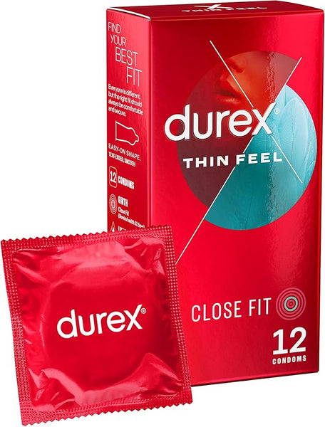 Durex Thin Feel Close Fit Condoms 12pk
