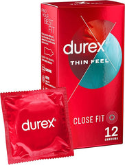 Durex Thin Feel Close Fit Condoms 12pk