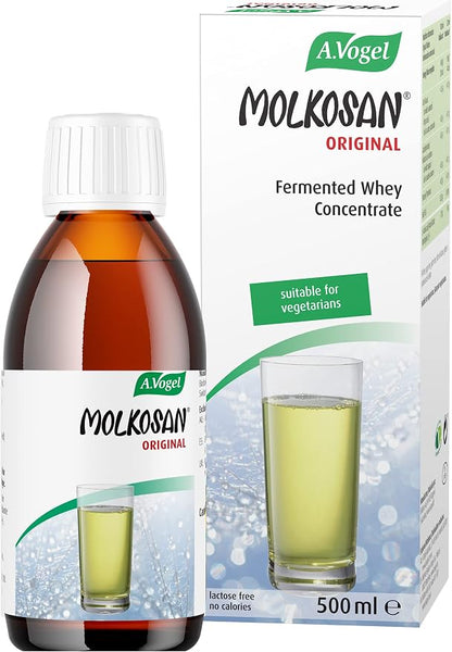 A.Vogel Molkosan Original 500ml | Contains Concentrated Whey | L+ Lactic Acid | Suitable for Vegetarians