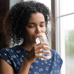 BRITA Style Water Filter Jug Blue (2.4L) incl. 1x MAXTRA PRO All-in-1 cartridge - fridge-fitting design jug with smart LED-LTI and Flip-Lid - now in sustainable Smart Box packaging
