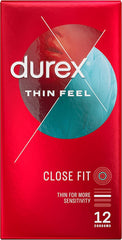 Durex Thin Feel Close Fit Condoms 12pk