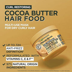 Garnier Ultimate Blends Cocoa Butter Hair Food Multi-Use Mask 400ml