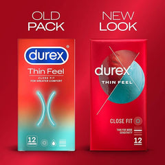 Durex Thin Feel Close Fit Condoms 12pk