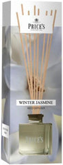 Price's - Winter Jasmine Reed Diffuser - 100ml - Beautiful, Fresh, Quality Fragrance - Long Lasting Scent