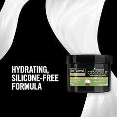 TRESemmé Nourish Coconut Hydrating Mask rinse-out hair treatment with Coconut Oil & Aloe Vera for smooth, shiny, healthy-looking hair 440 ml